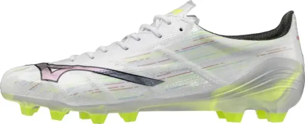 Mizuno Alpha 2 Elite Erkek Krampon Beyaz / Sarı - Image 1