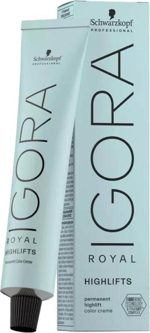 Schwarzkopf Igora Royal Highlifts Saç Boyası 60 Ml 10-0 Açık Sarı Doğal - Image 1