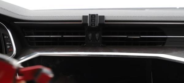 Techmaster Audi A6 2019 2020 ile Uyumlu Model için Özel Telefon Tutucu AU1 - Image 1