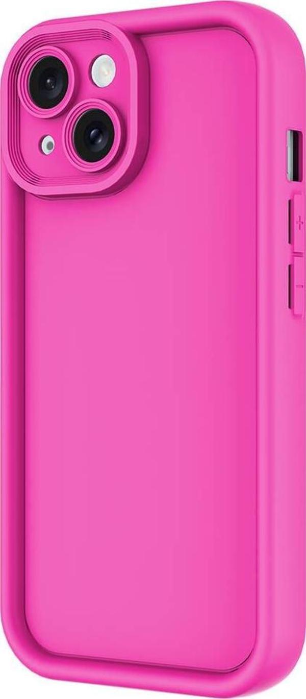 iPhone 15 Kılıf Kamera Korumalı Ananas Silikon Kapak - Image 1