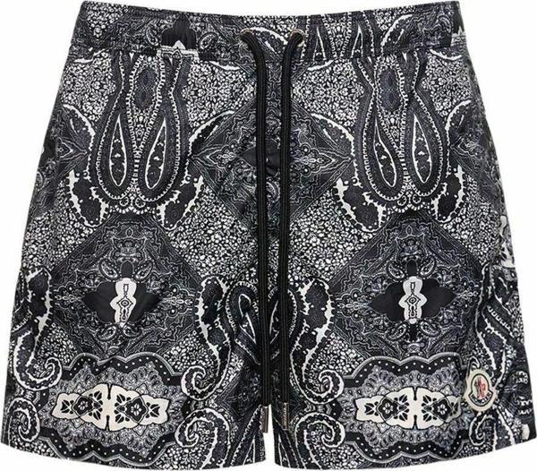 Moncler Bandana Printed Swim Shorts - Image 1