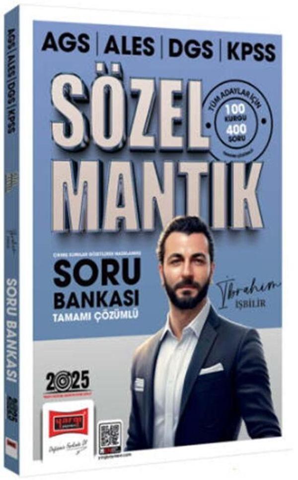 2025 AGS ALES DGS KPSS Sözel Mantık Tamamı Çözümlü Soru Bankası Yargı Yayınları - Yargı Yayınları - Image 1