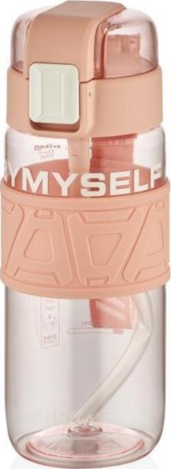 Shotay Myself Su Matarası Tritan Pembe 600Ml - Image 1