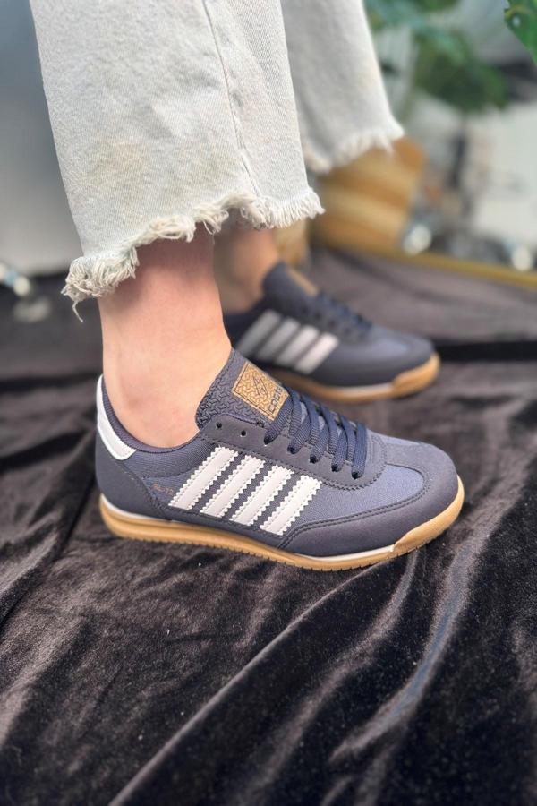 Unisex Ortopedik Spor Ayakkabı Şeritli Bağcıklı Alçak Düz Kaymaz Taban Hafif Yürüyüş Sneaker 1595 - Image 1