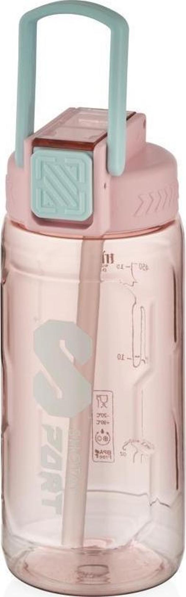 Shotay Sport Su Matarası Tritan Pembe 600Ml - Image 1