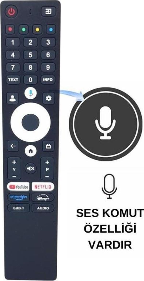 Strong Android LED TV Kumandası - Ses Komutlu - Image 1