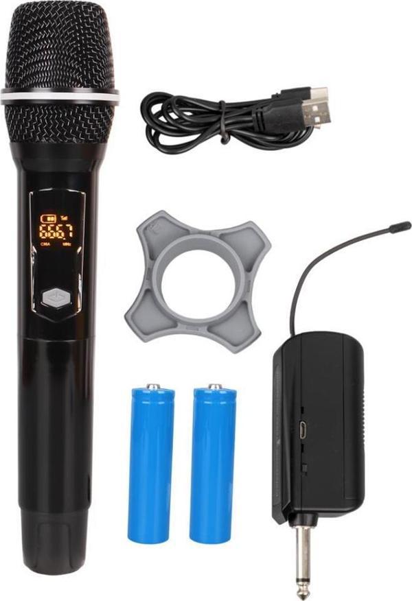 Magicvoice CP 111 Uhf Ekranlı 1 El Kablosuz Telsiz Mikrofon - Image 1