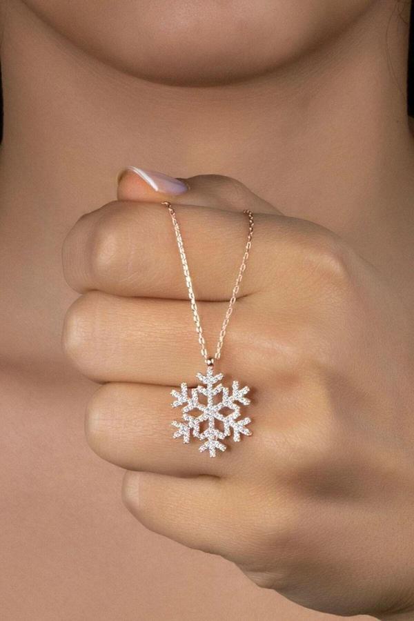 Çgk Çiğdem Gürel Kuyumculuk 14 Ayar Kartanesi Altın Kolye - Image 1