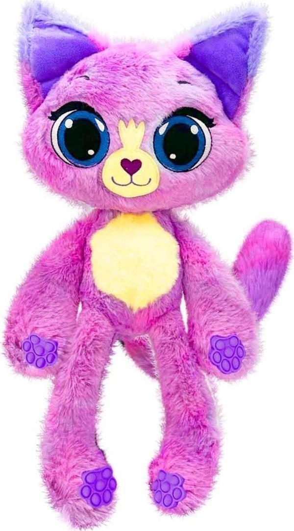 Bubble Pops Grape Glee Kitty: Kokusuyla Büyüleyen Şişme Peluş Kedi! - Image 1