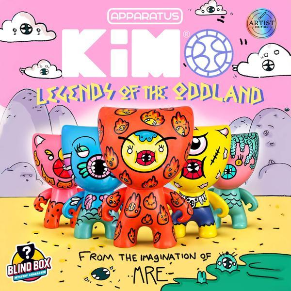 Kimo Legends of the Oddland Figür Tasarım Seti (Çiz-Boya-Yapıştır) - Image 1
