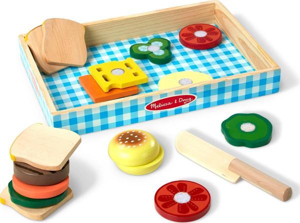 Melissa and Doug Ahşap Sandviç Seti - Image 1