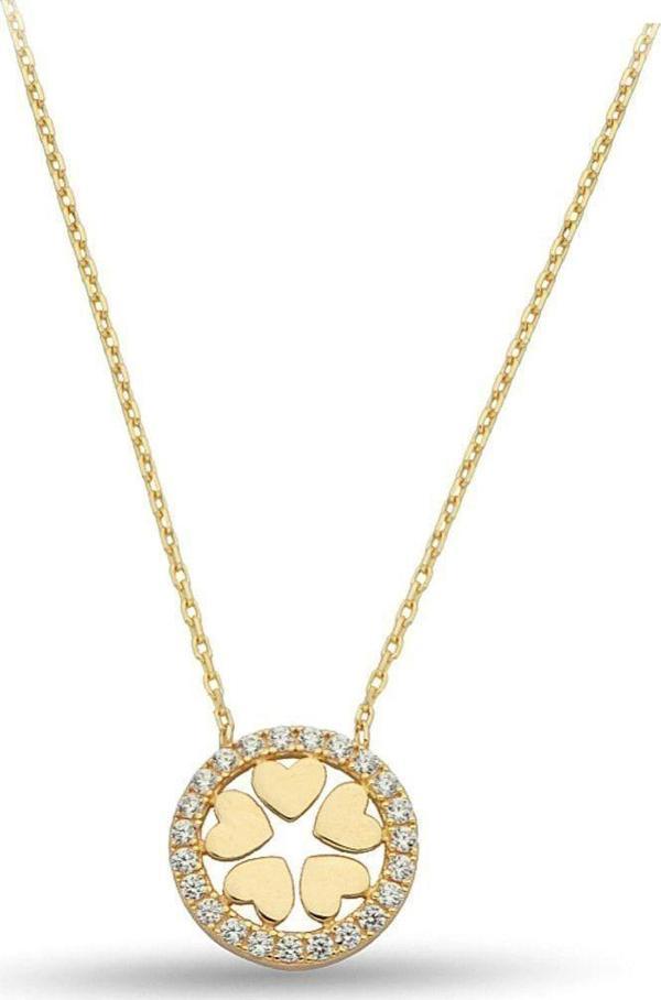 Çgk Çiğdem Gürel Kuyumculuk Minik Kalp Altın Kolye - Image 1