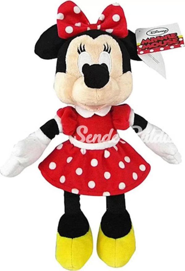 Nessiworld Minnie Kırmızı Elbiseli Peluş 25 cm - Image 1