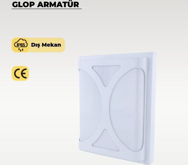 30W Telesto Led Armatür Beyaz Kasa Beyaz Işık - Image 1