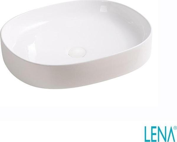 LENA TEZGAHÜSTÜ LAVABO EY-4712 BEYAZ - Image 1