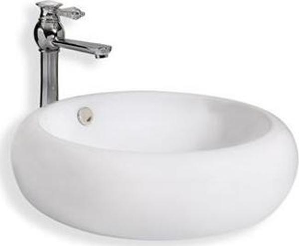LENA TEZGAH ÜSTÜ ÇANAK LAVABO E-5165 BEYAZ - Image 1