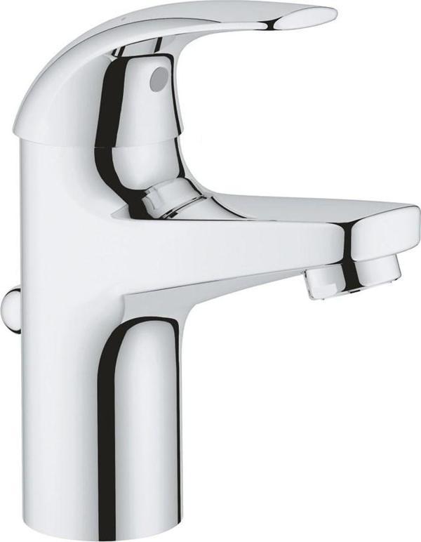 GROHE BAUCURVE LAVABO BATARYASI (OTOMATİK SİFONLU) - Image 1