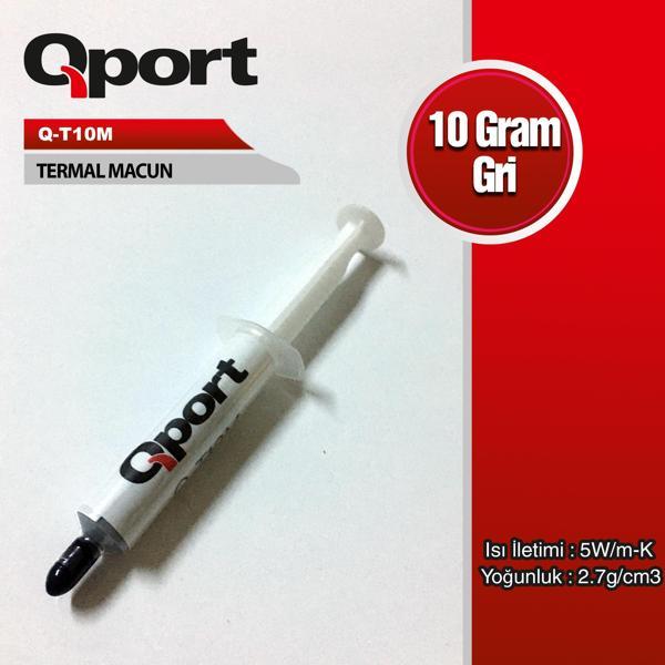 QPORT Q-T10M 10GRAM 5W/M-K 2.7/CM3 TERMAL MACUN - Image 1