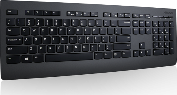 LENOVO 4X30H56872 WİRELESS Q KLAVYE SİYAH - Image 1