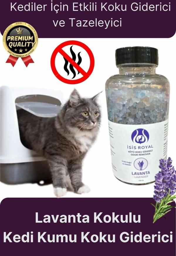 Çok Amaçlı Lavanta Kokulu Deodorant Evcil Hayvan Kedi Kumu Koku Giderici Magnezyum Epsom Tuzu 350 Gr - Image 1