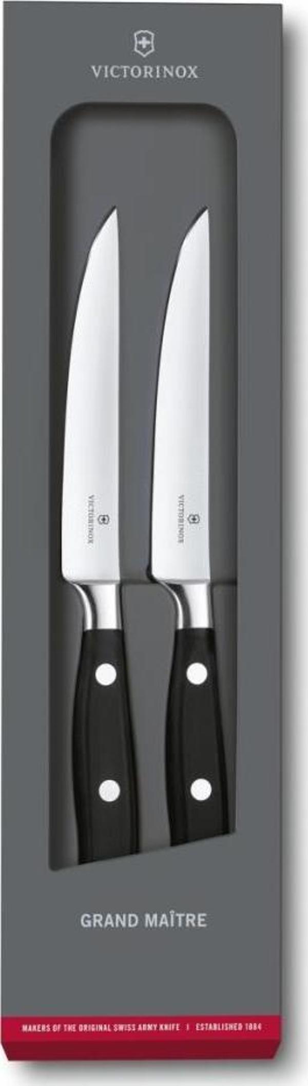 Victorinox 7.7242.2 12cm Siyah Dövme Çelik Biftek Bıçağı, Hediye Kutulu - Image 1