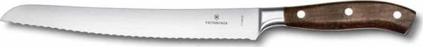 Victorinox 7.7430.23G 23cm Gül Ağacı Grand Maitre Dövme Çelik Ekmek Bıçağı, Hediye Kutulu - Image 1