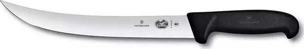 Victorinox 5.7203.25 25cm Siyah Kavisli Dar Ağız Kasap Bıçağı - Image 1