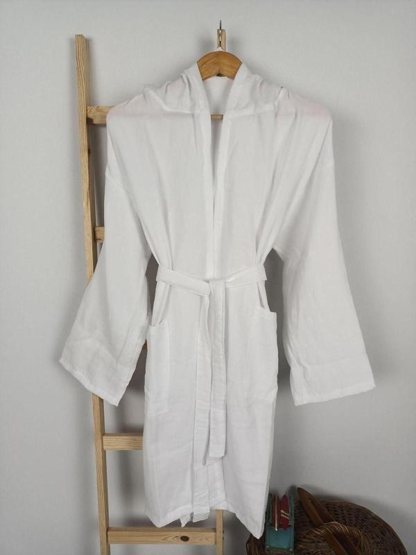 Buldan Concept Flores Beyaz Bornoz - Image 1
