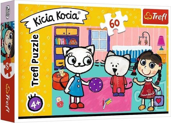Mcm Group 17343 Trefl Puzzle Kicia Kocia Kitty Cat With Friends 60 Parça Puzzle - Image 1