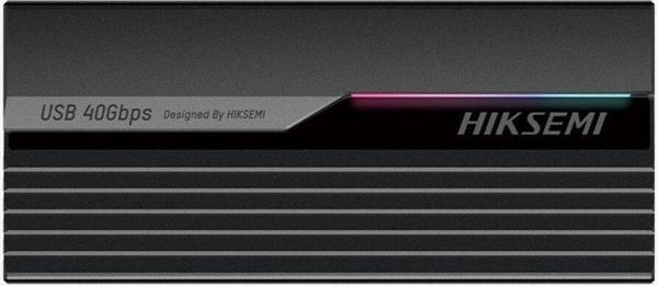 Hiksemi MDS4 Grey USB 4.0 Type-C  RGB Lighting Support M.2 NVME Protocol Up to 40Gbps Taşınabilir HDD Kutusu - Image 1