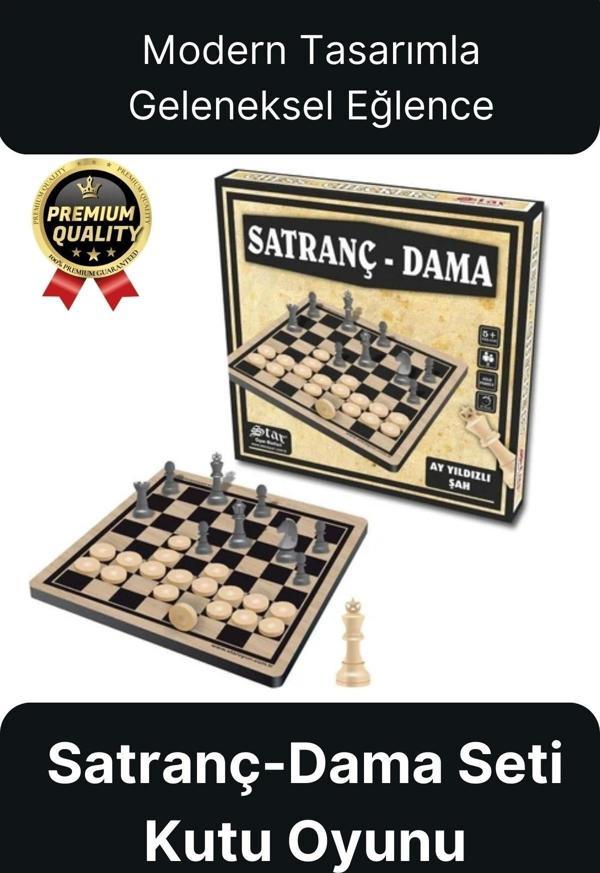 Özel Tasarım Stratejik Öğretici Zeka Geliştirici Çocuk Aile Boyu Etkinlik Eğlence Satranç Dama Seti - Image 1