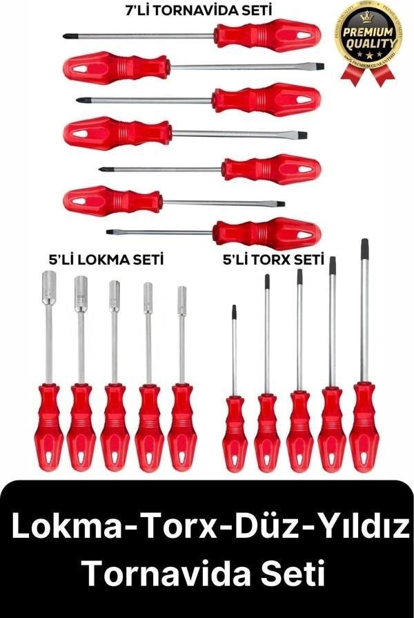 Özel Üretim Dayanıklı Yüksek Kalite Ev İş Tamir Tadilat Lokma Torx Düz Yıldız Tornavida Seti Takımı - Image 1
