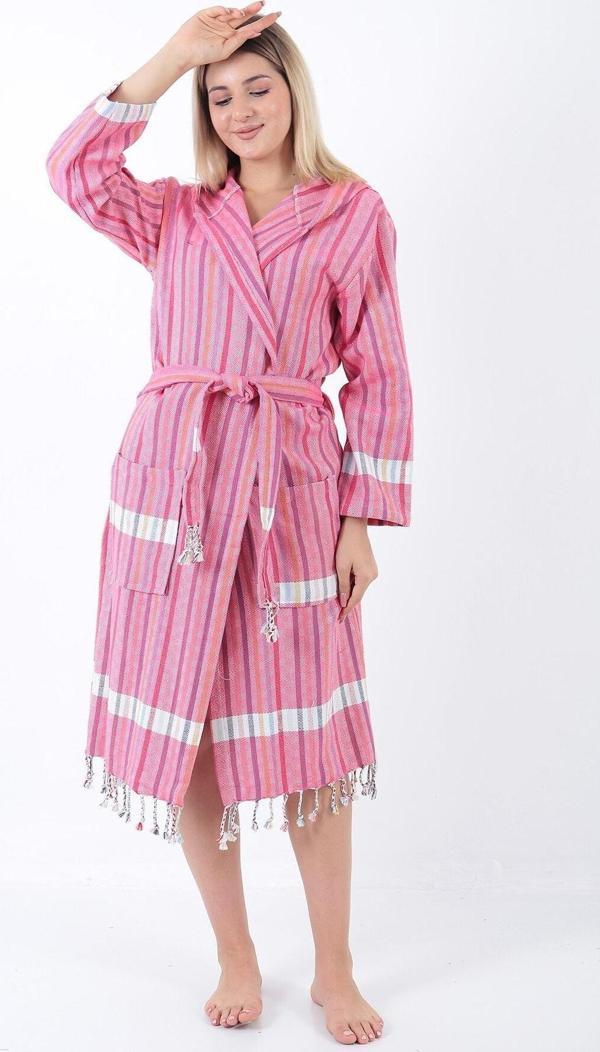 Buldan Concept Sunaz Peştemal Bornoz Pembe - Image 1