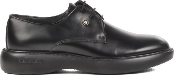 Siyah Açma Hakiki Deri Erkek Casual Ayakkabı 70914 M - Image 1