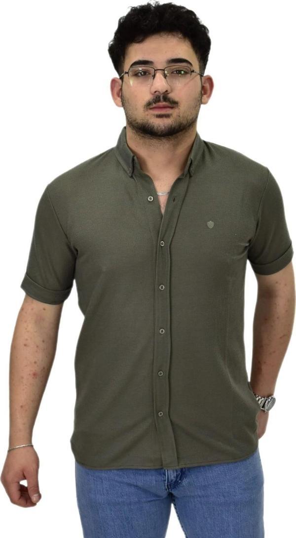 Erkek Gömlek Yaka Düğmeli Tişört BGL-ST04524 - Image 1
