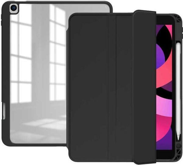 iPad 10.2 2021 (9.Nesil) Kılıf Nort Arkası Şeffaf Standlı Kılıf - Image 1