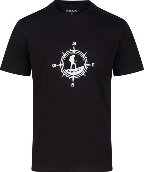 2AS Alex Baskılı Erkek Sıfır Yaka T-Shirt - Image 1