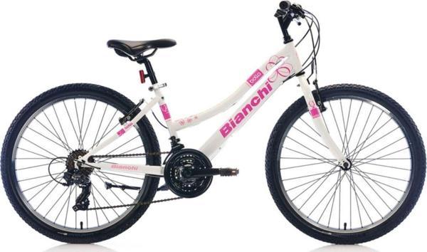 Bianchi Bella 24 Jant 360H 21-V Vb Fren Beyaz-Fuşya - Image 1