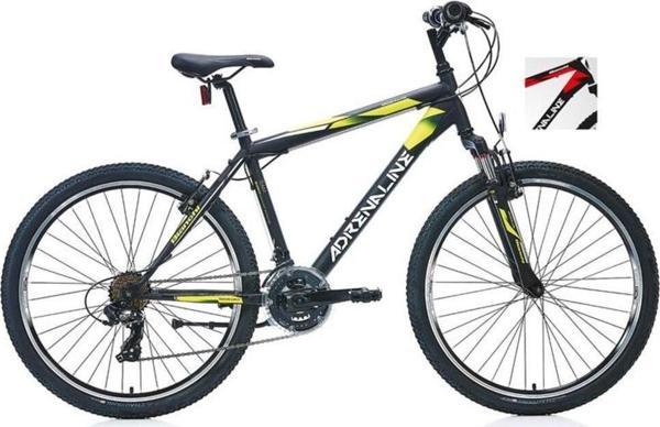 Bianchi Bıanchı Adrenalıne Erkek Dağ Bisikleti 410H V 26 Jant 21 Vites Mat Siyah Beyaz Kırmızı - Image 1