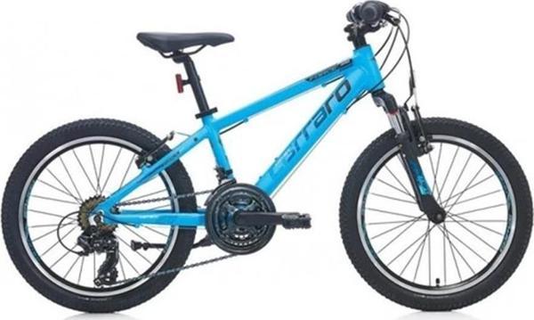 Carraro 24J Force 400 Dağ Bisikleti - Mat Açık Mavi Siyah Gümüş - 32 - Image 1