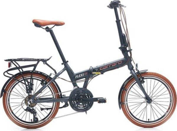 Carraro Flexi 121 20 Jant Katlanır Bisiklet 21 Vites Vb - Antrasit Gri Bakır - Image 1