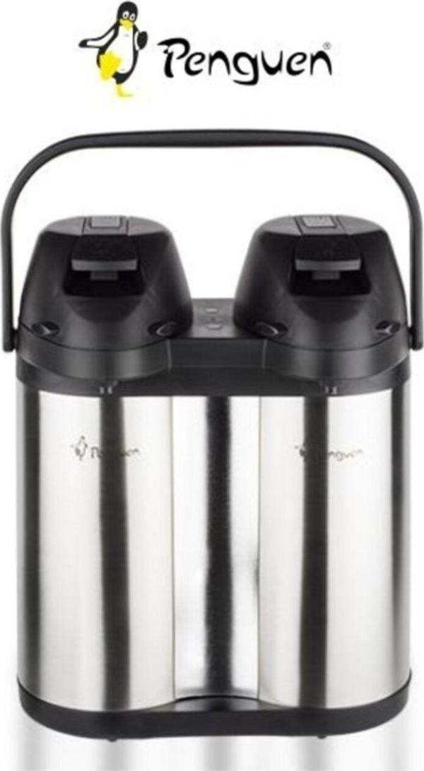 Png 1240 Xl 3,8 Litre Çiftli Çelik Çay Termosu - Image 1