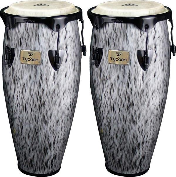 Tycoon 10''+11'' Supremo Kinetic Steel Conga Seti (SUPR2BSKSS) - Image 1