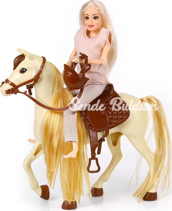 Nessiworld Jasmine Atlı Bebek BejKahve - Image 1