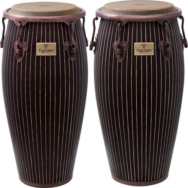 Tycoon 11''+11.75'' Master Hand Crafted Pinstripe Conga Seti (HANDCRF2ACT1S) - Image 1