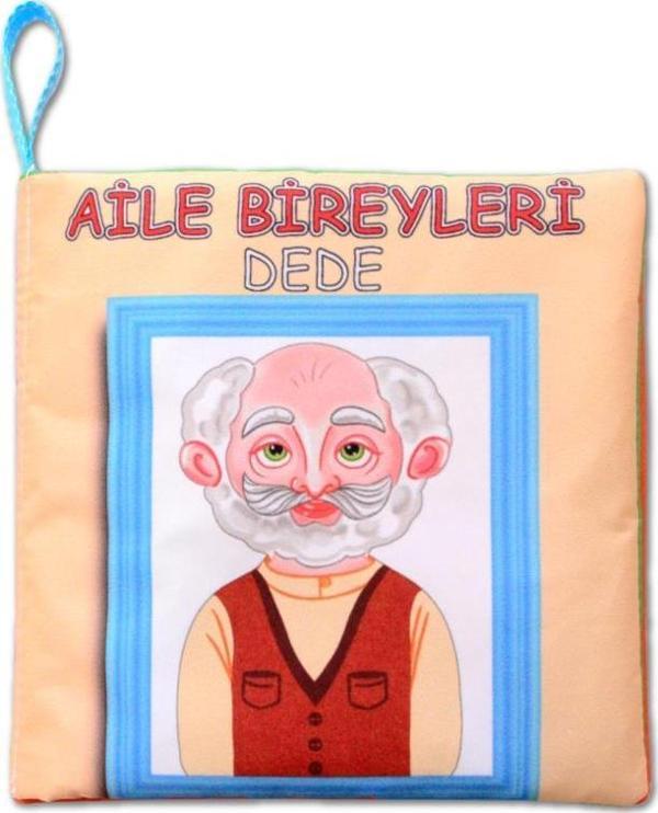 Tox Aile Bireyleri Sessiz Kumaş Kitap T109 - Bez Kitap , Eğitici Oyuncak , Yumuşak ve Hışırtılı - Image 1