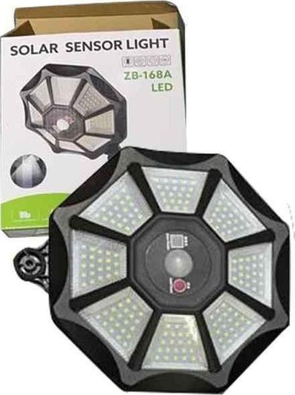Mcm Group Powermaster Zb-168A Kumandalı Sensörlü Beyaz Solar Aydınlatma - Image 1