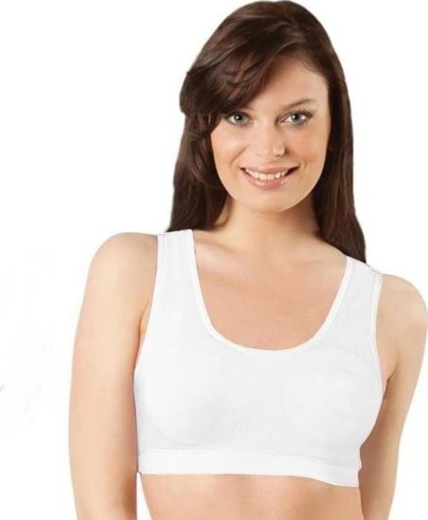 Elite Life 775 Bayan Dikişsiz Geniş Askılı Sporcu Büstiyer  - Image 1
