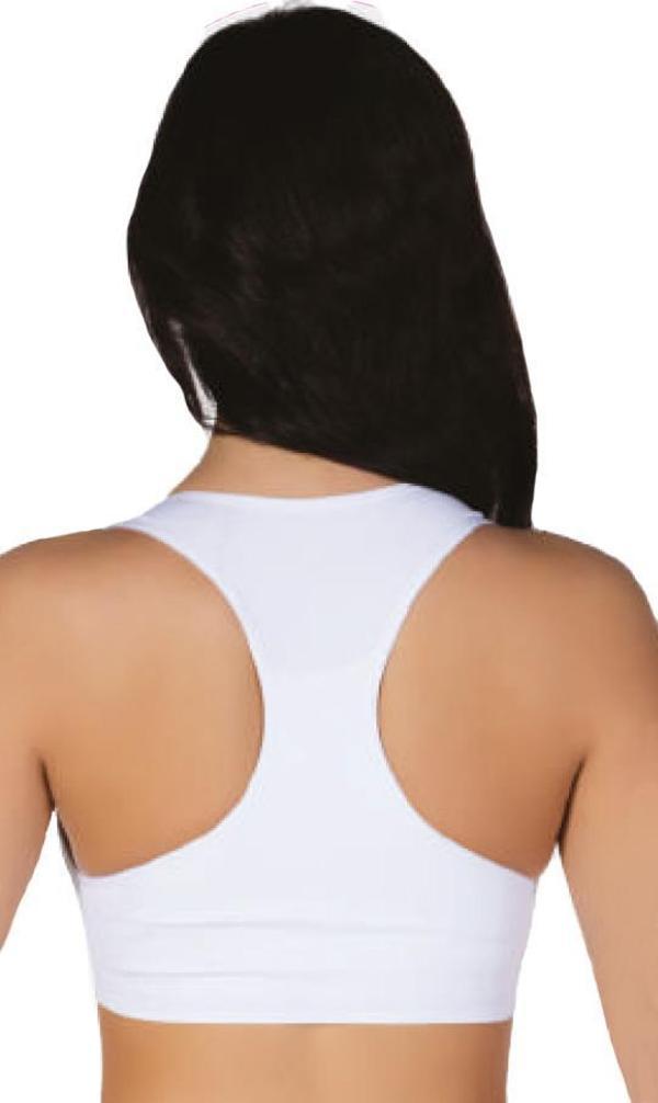 Form Angel 5322 Bayan Kalın Askılı Sporcu Pedli Büstiyer      - Image 1