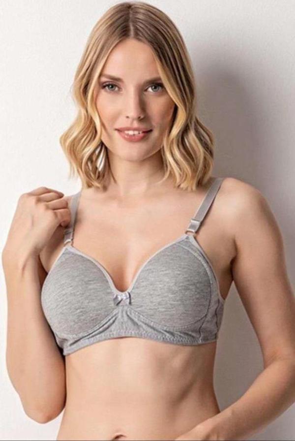 3 Adet Miss Perry Telsiz Desteksiz Bayan Kaplı Rahat Sütyen - Image 1